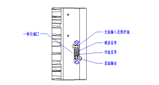 充電模塊后背板布置圖