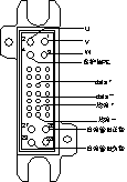充電模塊輸出一體化端口定義圖