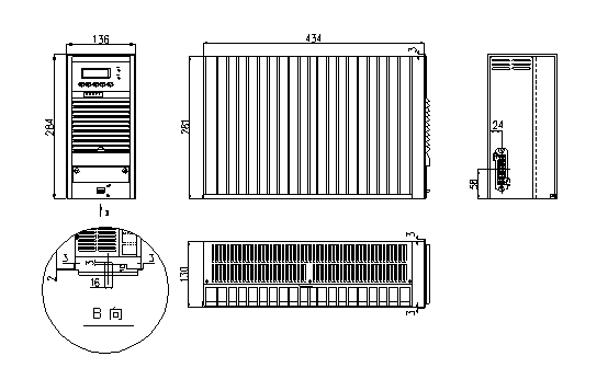 模塊尺寸圖